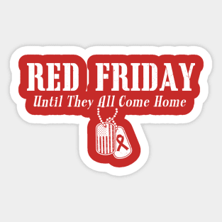 Red Friday Sticker